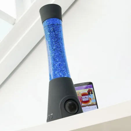 Lavas Lampa ar Skaļruni un Mikrofonu Flow Lamp InnovaGoods